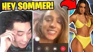 RICEGUM FACETIMES SOMMER RAY ON STREAM