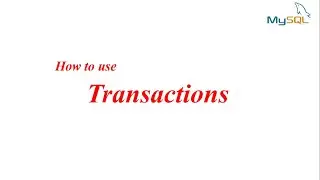 MySQL Tutorial | SQL Transactions