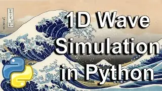 1D Linear Wave Simulation in Python