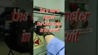 How to use Clamp meter #short #shortvideo #viral #lifeatsea #electro #fluke #electrotechnicalofficer