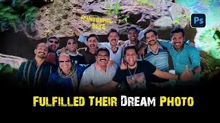 Fulfilled Their Dream Photo by using photoshop | Manjummel Boys