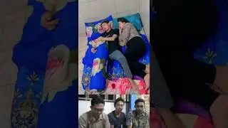 Perbedaan suami istri ketika tidur 😂 