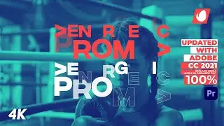 Energetic Hip-hop Promo for Premiere Pro (Adobe Premiere Pro Template)