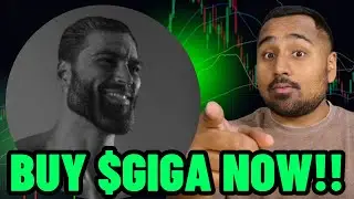 $GIGA IS PUMPING?! IS $GIGA THE NEXT 100X SOL COIN!! GIGA CHAD MEME COIN ON SOLANA PUMPING HARD!