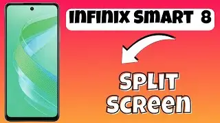 Split Screen infinix Smart 8 || How to set the split screen settings || split screen options