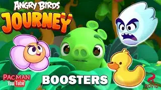 Angry Birds Journe‪y‬ Gameplay Walkthrough #3 New Boosters Levels 31 to 45