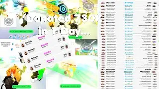 PLS Donate - I Donated 731K+ Robux in 1 Day...