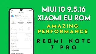 Best MIUI 10 Based ROM XIAOMI.EU 9.5.16 Redmi Note 7 Pro | हिन्दी