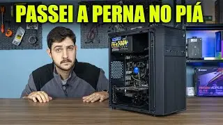 PC QUE MONTEI PARA MEU PRIMINHO ESTRAGOU EM 1 MÊS, FICOU FEIO PRA MIM