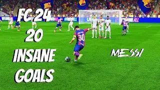 TOP 20 INSANE BEST GOALS FC 24 #2