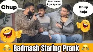 Gangster prank 2024 ( Part2)| Gangster Staring Prank | Pranks in INDIA | ANS Entertainment