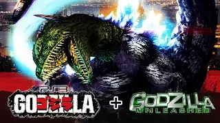 GODZILLA PS3, but with the Godzilla: Unleashed OST (Custom Soundtrack Longplay)