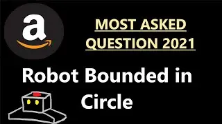 Robot Bounded in Circle - Math & Geometry - Leetcode 1041 - Python