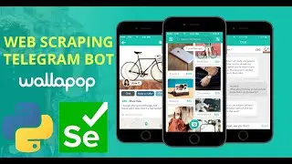 Auto Notifier for New Wallapop Listings (Cars) - Telegram Bot Demo using Python Selenium