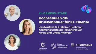 Hochschulen als Brückenbauer für KI-Talente (Martens, Cristescu, Graf) | U:FF 2024
