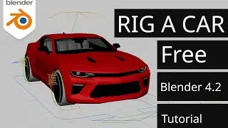 Rig a car for free in blender (Beginner Tutorial) | Tutorial | 4.2