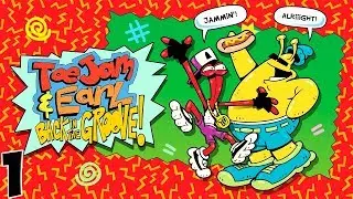 ToeJam & Earl: Back in the Groove! Прохождение. Сравнение с игрой на Sega. Бонус уровень level 0