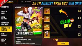 15 AUGUST EVENT FREE FIRE | HOW TO CLAIM FREE REWARDS IN 15 AUGUST EVENT | FREE FIRE NEW EVENT