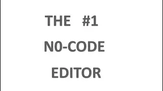 The Number #1 No Code Script Editor