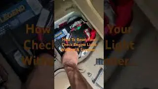 Check Engine Light / Limp Mode Reset Without A Scanner, How to