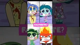 #insideout #cute #joy #envy #anger #disgust #animation