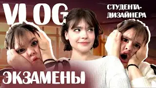 VLOG| дизайнеров закошмарили экзамены😱😰спасли подругу из провинции Кайфэнь🤯