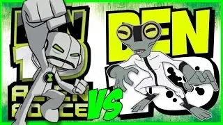 BEN 10 ORIGINAL VS BEN 10: ALIEN FORCE - ECO ECO vs MATERIA GRIS