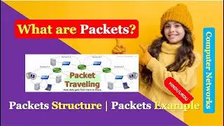 Packets in networks | What are Packets | Packets Structure | Packets Example HINDI URDU