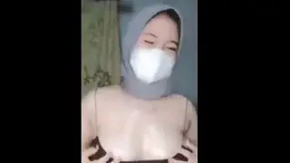 bigo live jilbab buka baju