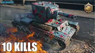 Медаль Пула на КВ-2 ✅ World of Tanks лучший бой