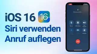 iOS 16 SIRI Trick: Anruf auflegen! –(Anleitung auf Deutsch: Neu)