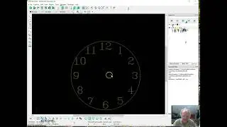 Designing a clock face in LibreCad