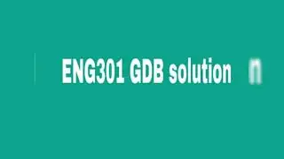 Eng301 Gdb solution