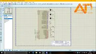 ARM LPC2138 Pushbuttons and LED's interfacing