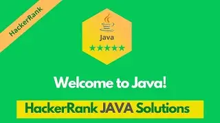 HackerRank Welcome to Java! problem solution in Java | Java problems solutions | Programmingoneonone