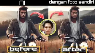 CARA MEMBUAT GAMBAR AI DENGAN FOTO SENDIRI #AI #GAMBAR #editfoto