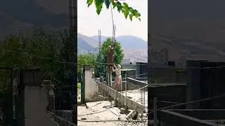 Fixing of Pipe in Column || Civil engineering site works 
