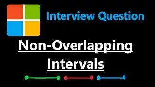 Non-Overlapping Intervals - Leetcode 435 - Python