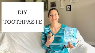 Organic Toothpaste Recipe | FAST & EASY HOMEMADE DIY | Bumblebee Apothecary