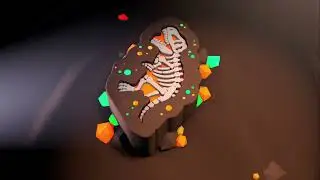 TRex Fossil Cinema 4D