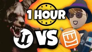 Unreal Engine VS Rec Room Dev Have 1 HOUR TO MAKE A GAME
