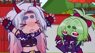 diner 🥺 tomorrow 😙 me :3 // Gacha Life 2 + Genshin Impact Skit //