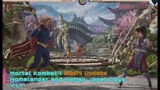 MK1 Homelander and Kameo Janet Cage V1.1 Combo | MK1 Script Cronus Zen/MAX