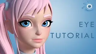 How to Model, Light, Texture, Bake & Rig eyes in Blender