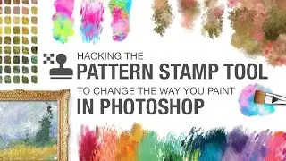 Hacking the Photoshop Pattern Stamp Tool for Color Blending Digital Painting!