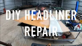 DIY Volvo headliner / roof liner repair / replace XC90 / XC70 / V70