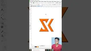 Letter Z K Logo Design in Coreldraw