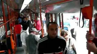 Parada tramvaielor in CARAVANA TIMPULUI, tramvaiul Bucur LF la Sf. Gheorghe, 19 Septembrie 2009