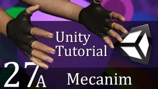 27A. Unity Tutorial, MECANIM - Create a Survival Game