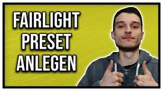 DaVinci Resolve 18 Fairlight Preset anlegen und löschen